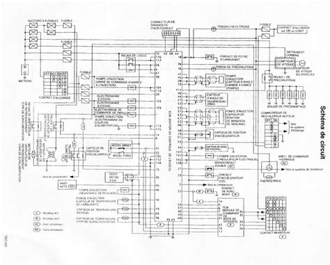 Nissan Patrol priekinių žibintų schema