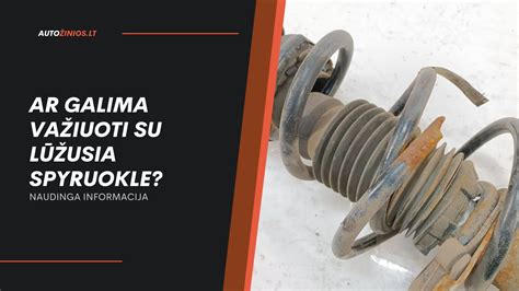 Automobilio pakabos spyruoklės