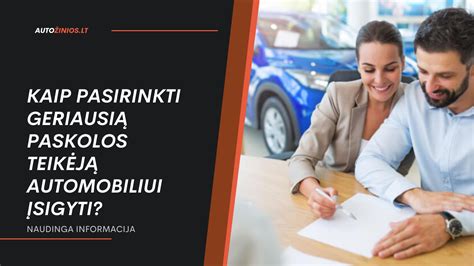 Infografika: Kaip paskolos automobiliui įtakoja jūsų finansinę istoriją