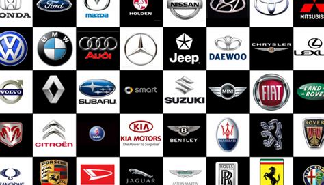 Japonijos automobilių markių logotipai ir kelio ženklai