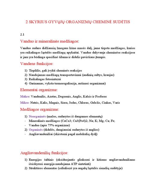 Cheminė sudėtis ir aušinimo skysčio komponentai