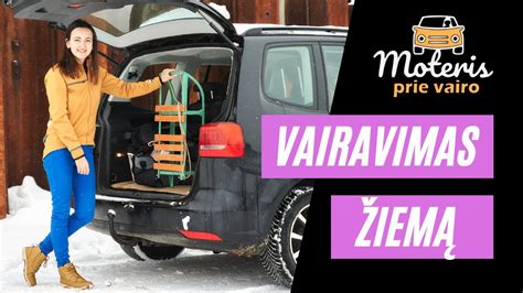 Saugaus vairavimo patarimai žiemą