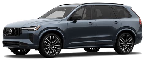 Volvo XC90 pakabos nustatymų meniu centriniame ekrane