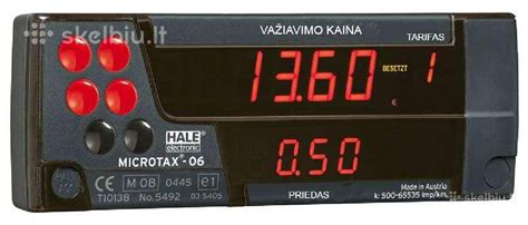 Taksometras Microtax 06