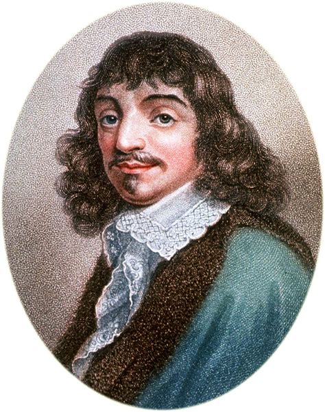 René Descartes portretas
