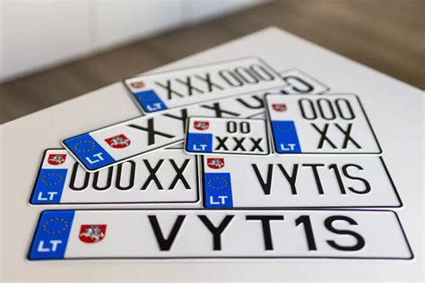 Procesas kaip užsisakyti valstybinius numerius
