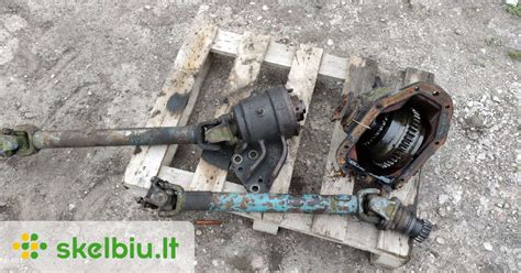 Traktoriaus MTZ priekinio tilto mazgai