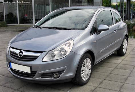 Opel Corsa D 2007 m. galinis vaizdas