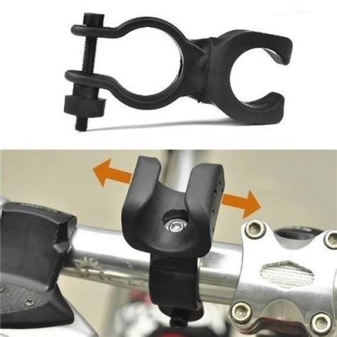 Dviračio žibinto tvirtinimo prie vairo mechanizmas