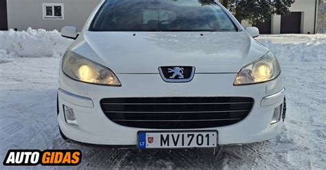 Peugeot 407 universalas priekinė pakaba