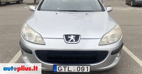 Peugeot 407 universalas galinė dalis