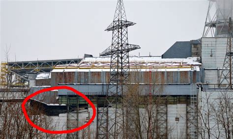Černobylio atominės elektrinės ketvirtojo reaktoriaus sarkofagas