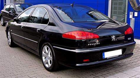 Peugeot 607 variklio skyrius