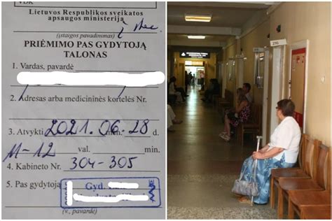 Nuotrauka, vaizduojanti gydytoją, apžiūrintį pacientą