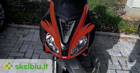 Schematinis Aprilia SR Factory starterio relės lizdo pavaizdavimas