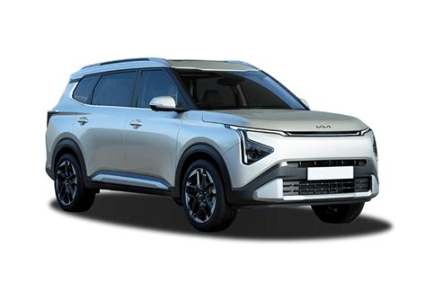 Kia Carens bagažinės talpos iliustracija