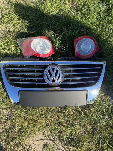 Volkswagen Passat B5 galinis dangtis su rūdimis