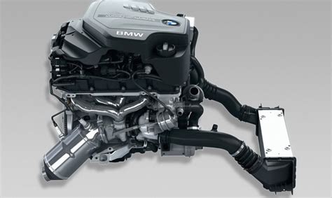 BMW E90 keturių cilindrų variklio schema