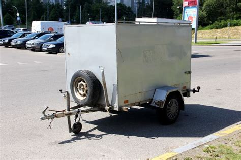 Įvairių tipų priekabos