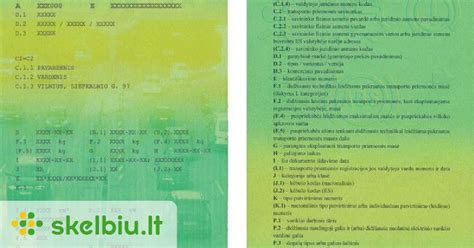 Dokumentai valties priekabos registracijai