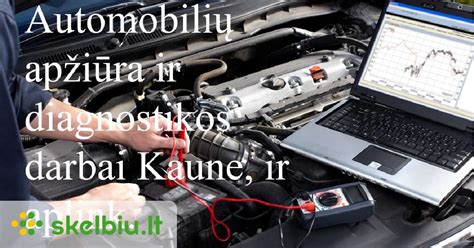 Automobilio dalių ir skysčių patikra