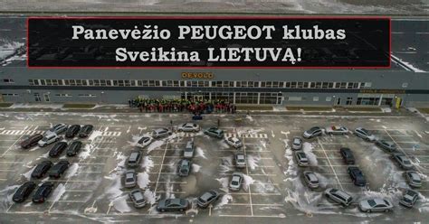 Panevėžio Peugeot klubo logotipas arba Peugeot automobiliai