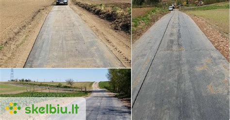 Kelio danga su slidžiais plotais