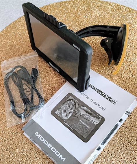 Modecom Freeway MX4 navigacijos meniu