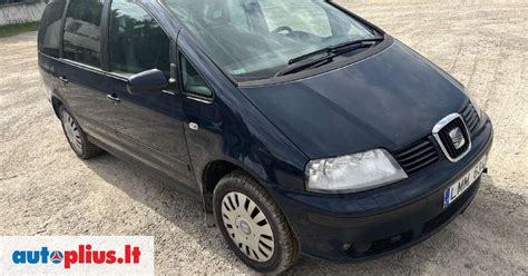 Seat Alhambra 2.0 benzinas techniniai duomenys
