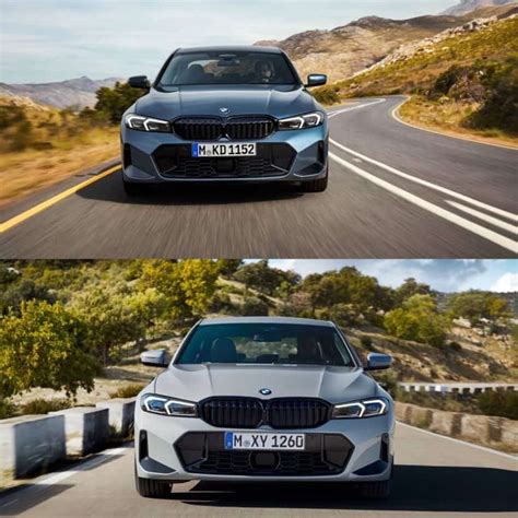 BMW LCI palyginimas