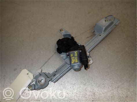 Renault Scenic galinio lango valytuvo svirtelė ir valdikliai