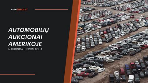 Populiariausi automobilių aukcionai JAV