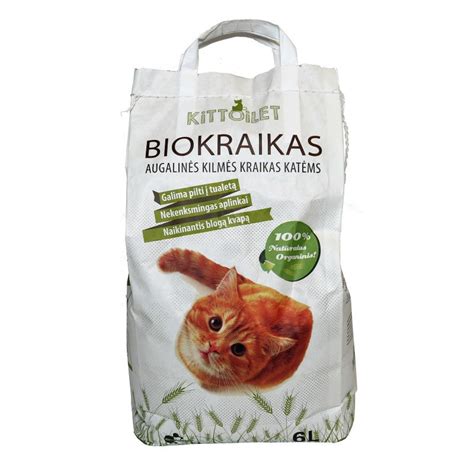 Įvairių rūšių kačių kraikas