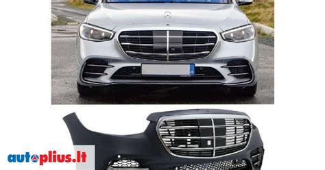 Mercedes-Benz priekinio bamperio remontas