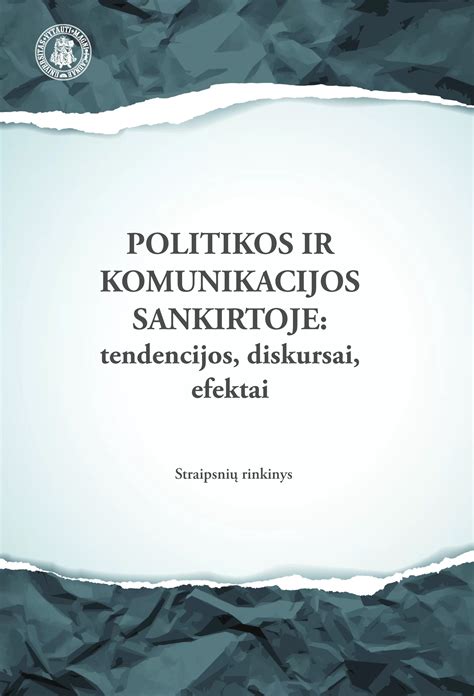 Politikos ir komunikacijos ryšys