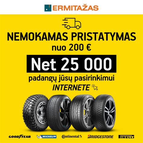 Asortimentas padangų Melga parduotuvėje