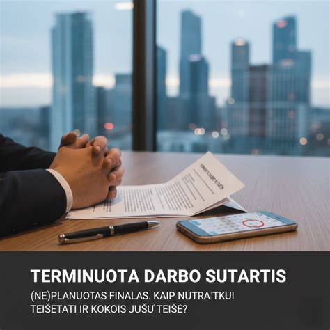 Darbo sutartis ir jos sąlygos
