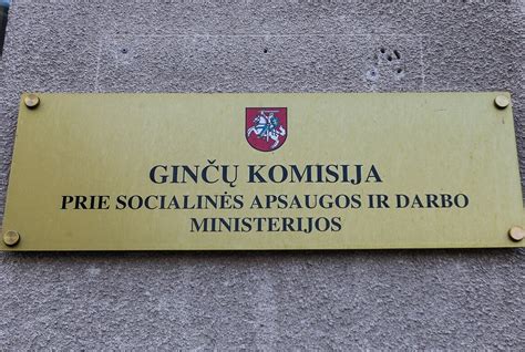 Darbo ginčų komisijos logotipas