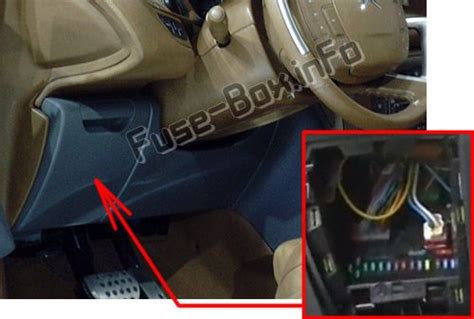 Citroen C5 vairo kolonėlės schema