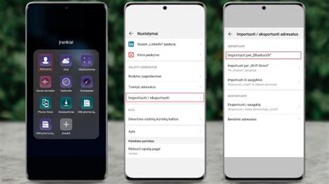 Iliustracija, kaip ieškoti Bluetooth įrenginių telefone