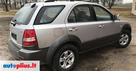 Kia Sorento 2009 m. automobilio galinė dalis