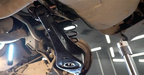 VW Golf 4 galinės pakabos schema