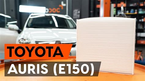 Toyota Auris salono oro filtras
