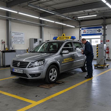 Regitra automobilio patikra