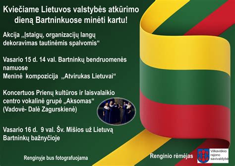 Kultūrinis renginys Bartninkuose