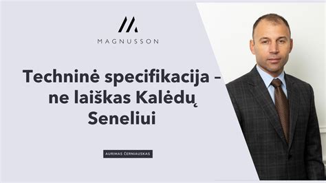 Techninės specifikacijos ir standartai