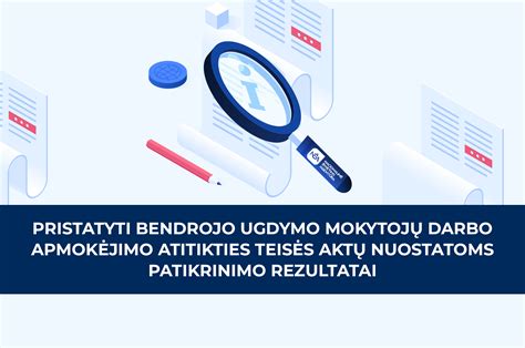 VDI patikrinimo rezultatai