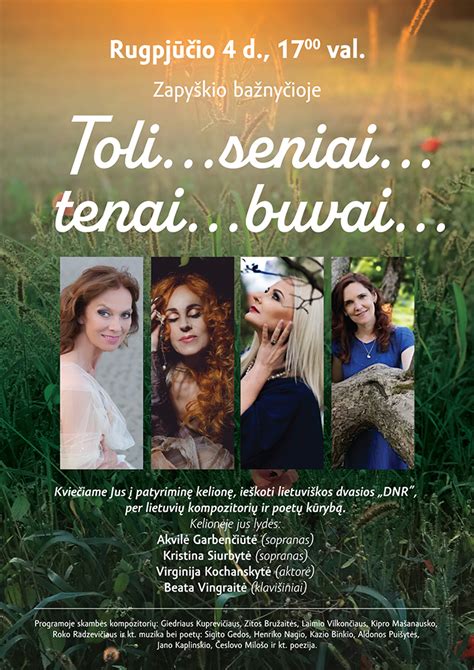 Lietuviškų serialų plakatas