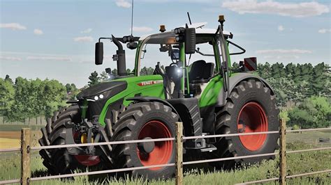 Fendt 600 Vario traktoriaus schematinis vaizdas su pažymėtu darbiniu velenu