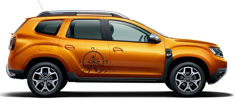 Dacia Duster automobilio spalvų paletė